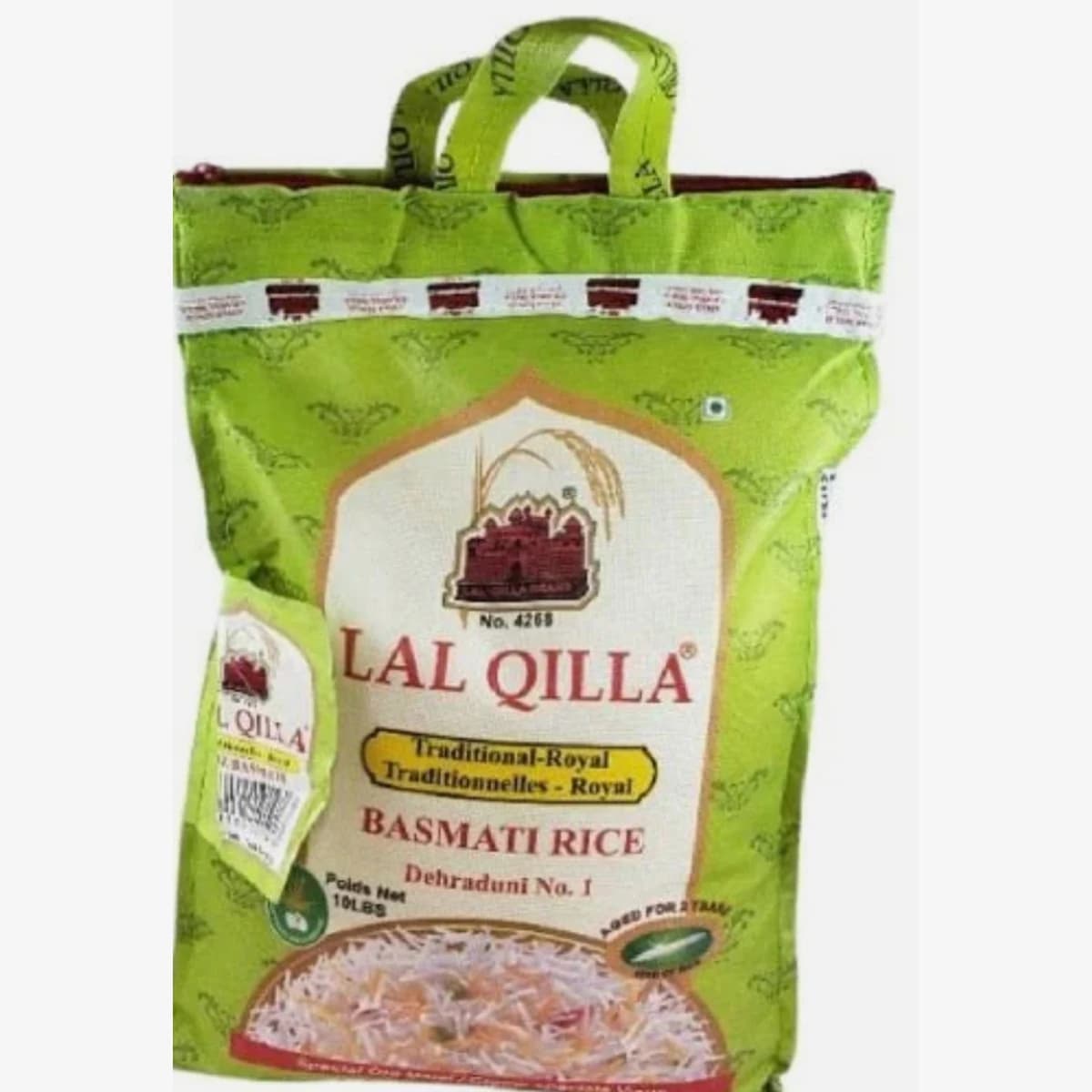 Lal Quilla Rice Traditional green