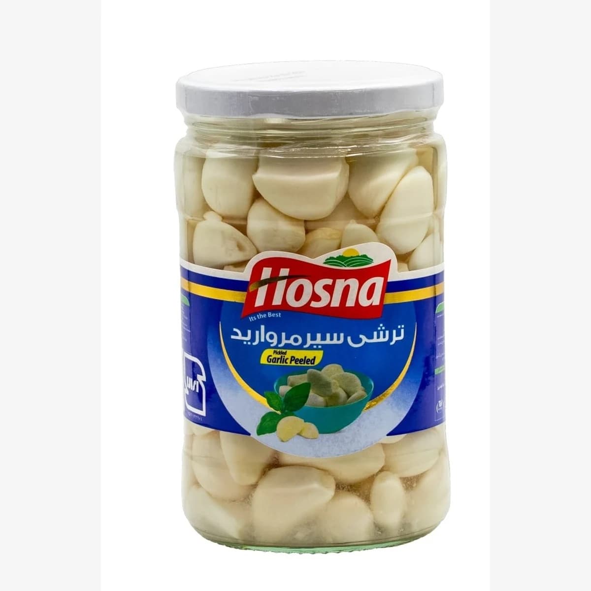 Hosna Pickle Garlic Pearl White