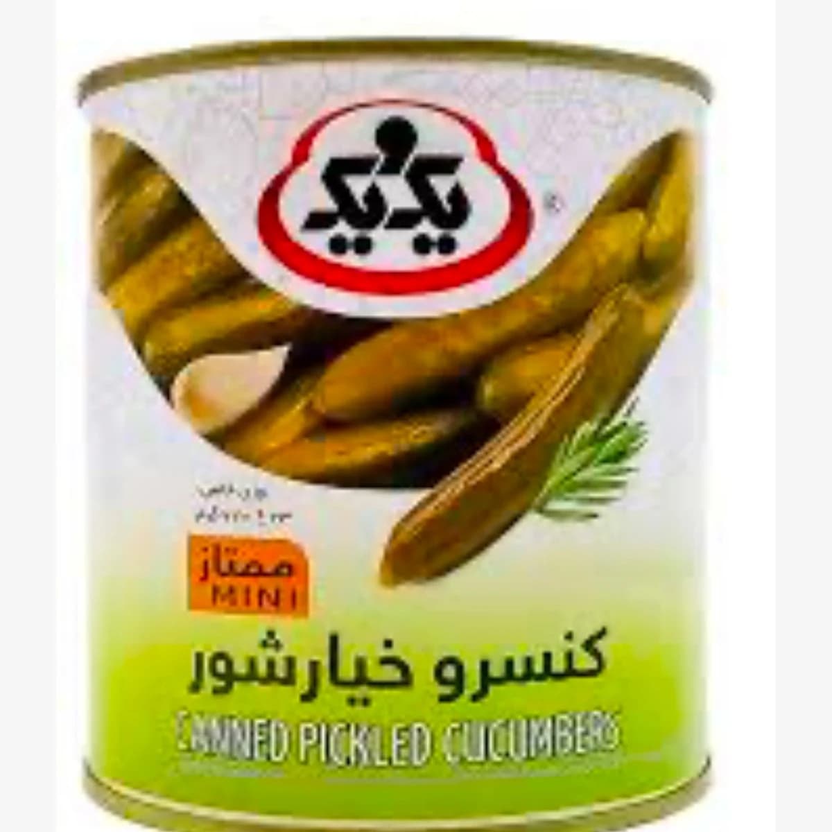 1&1 Canned Pickled cucumbers